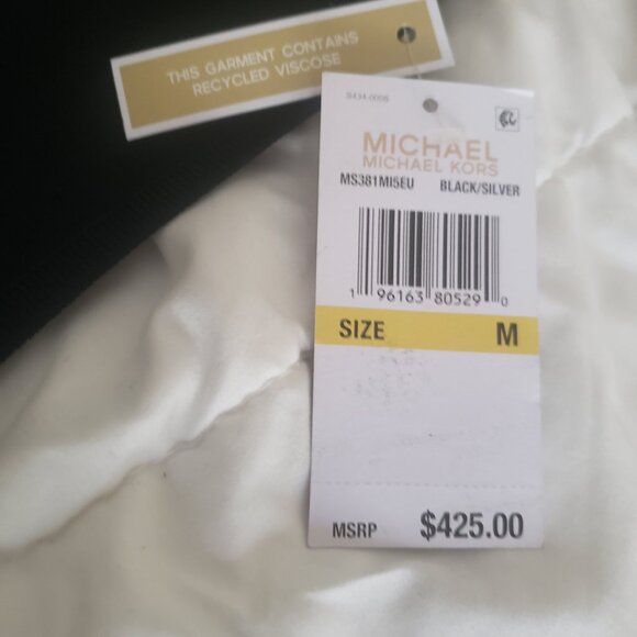 Michael Kors Black studded halter dress - Picture 3 of 5